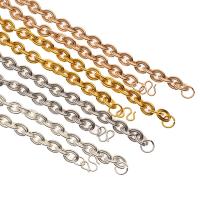 Железо Ожерелье цепь, Другое покрытие, ювелирные изделия моды & DIY, Много цветов для выбора продается PC