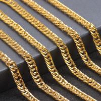 Iron Necklace Chains, plated, fashion jewelry & DIY 