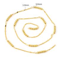 Brass Beading Chains, plated, fashion jewelry & DIY 