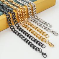 Fashion Stainless Steel Necklace Chain, plated, fashion jewelry & DIY & curb chain 