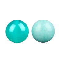 Amazonit Perlen, rund, DIY & verschiedene Größen vorhanden, blau, verkauft von PC