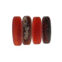Natural Red Agate Beads, Drum, DIY, red Approx 3mm 