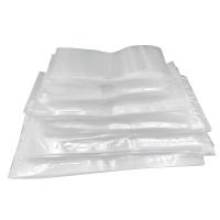 Sac à fermeture à glissière, aluminium, rectangle, transparent Vendu par sac