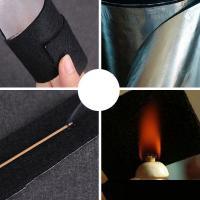 Aluminum Foil Fire Retarding Cotton, plated, durable & Corrosion-Resistant & anti-skidding black 