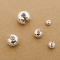 Sterling Argent sertir perle housse, Argent sterling 925, normes différentes pour le choix, argent, Vendu par PC