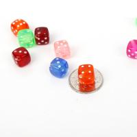 Acrylic Jewelry Beads, Square, polished, DIY 500/G 