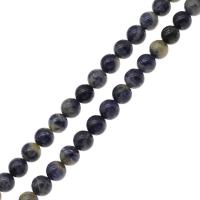 Sodalite Beads, Round, DIY blue cm 