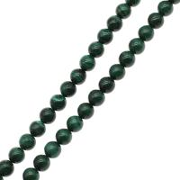 Natürliche Malachit Perlen, rund, DIY & verschiedene Größen vorhanden, grün, Länge:38 cm, verkauft von Strang