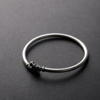 Thailand Sterling Silver Bangle, plated, Adjustable & for woman 