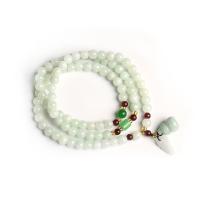 jadéite Bracelet à, jade, avec Kosmochlor-Jade, unisexe & styles différents pour le choix, vert, 6mm Environ 14-16 cm, Vendu par PC