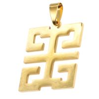 Stainless Steel Pendants,  Square 