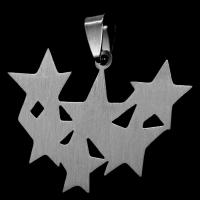 Stainless Steel Star Pendant, original color 
