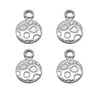 Stainless Steel Pendants, Flat Round, polished 