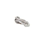 Stainless Steel Clip On Earring Finding, plated 