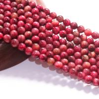 Tiger Eye Beads, Round, natural, DIY, rose camouflage cm 