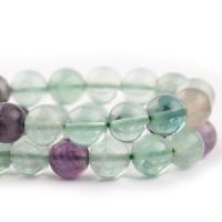 Fluorite Beads, Natural Fluorite, Round, polished, DIY cm 