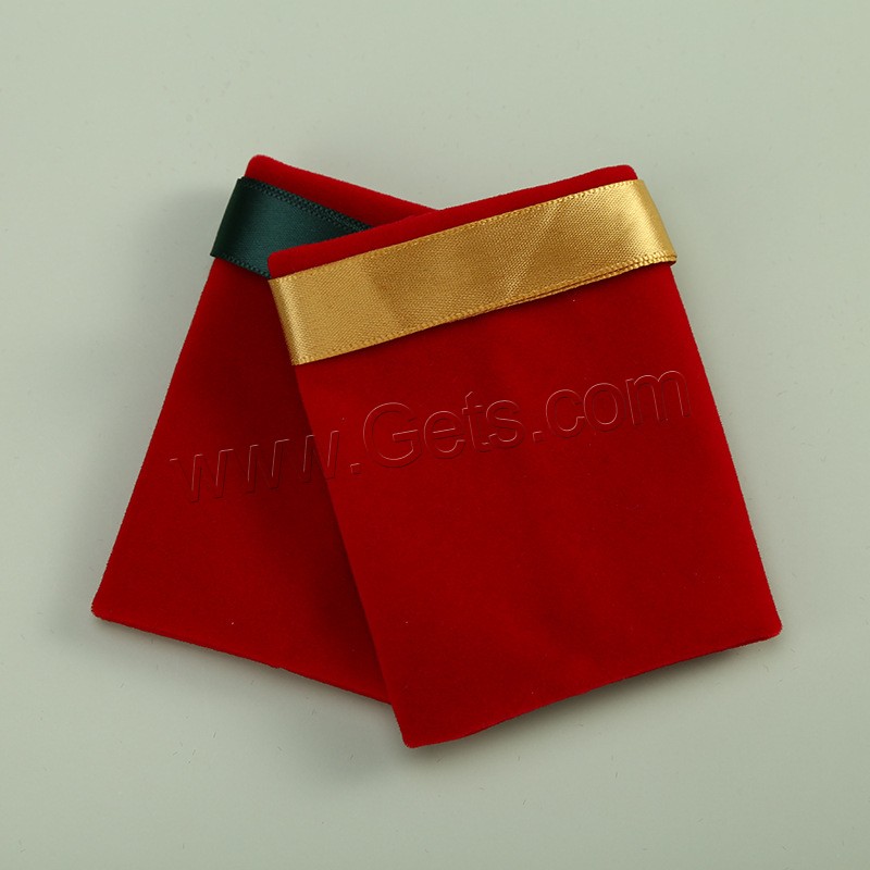 Velvet Jewelry Pouches Bags, Velveteen, different size for choice, more colors for choice, Sold By PC