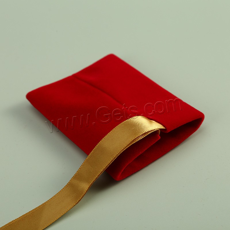 Velvet Jewelry Pouches Bags, Velveteen, different size for choice, more colors for choice, Sold By PC