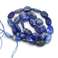 Perles de pierre lasurite naturelles, Lapis lazuli, Irrégulière, DIY, bleu, 10-12mm cm, Vendu par brin