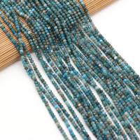 Apatit Perlen, Apatite, Abakus,Rechenbrett, DIY & facettierte, gemischte Farben, 3x4mm, Länge:38 cm, verkauft von Strang