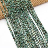 Naturelles perles Turquoise africaines, abaque, DIY & facettes, couleurs mélangées cm, Vendu par brin