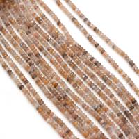 Rutilated Quartz Beads, Abacus, DIY & faceted, mixed colors cm 