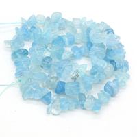 Gemstone Chips, Aquamarine, DIY, light blue, 3x5- cm 