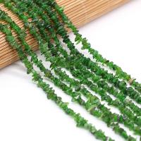 Spodumenite Beads, Chips, DIY, green, 3x5- cm 