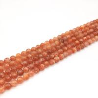 Golden Strawberry Beads, Round, natural, DIY, orange Inch 