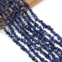 Gemstone Chips, Lapis Lazuli, DIY, blue, 3x5- 