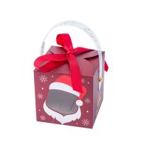 Paper Packing Gift Box, printing, Christmas Design 