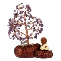 Rich Tree Decoration, Quartz, with Resin, for home and office 