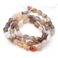 Natürliche Botswana Achat Perlen, Unregelmäßige, DIY, gemischte Farben, 6-8mm, Länge:ca. 38 cm, verkauft von Strang