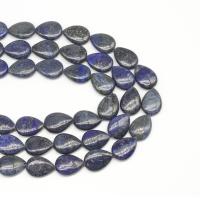 Perles de pierre lasurite naturelles, Lapis lazuli, larme, DIY, bleu cm, Vendu par brin