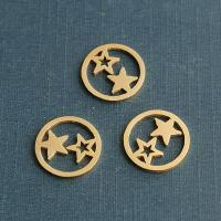 Stainless Steel Pendants, Star, plated, fashion jewelry & Unisex 