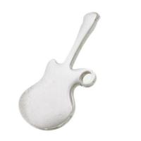 Stainless Steel Musical Instrument and Note Pendant, Guitar, original color 