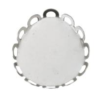 Stainless Steel Cabochon Setting, DIY, original color 