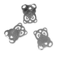 Stainless Steel Animal Pendants, Panda 