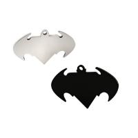 Stainless Steel Pendants, Bat, plated, fashion jewelry & for man 