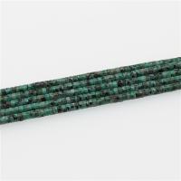 Naturelles perles Turquoise africaines, pièce de monnaie, poli, vert Environ 15 pouce, Vendu par brin