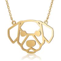 Titanium Steel Jewelry Necklace, Dog, for woman cm 
