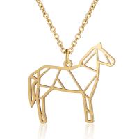 Stainless Steel Hollow Pendant, Horse, plated, fashion jewelry 