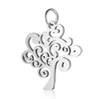 Stainless Steel Pendants, Tree, plated, fashion jewelry 