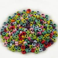 Solid Color Acrylic Beads, Round, DIY 