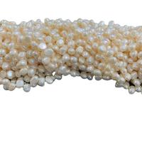 Perlas Keishi Cultivadas de Agua Dulce, Perlas cultivadas de agua dulce, Bricolaje, Blanco, longitud:38 cm, Vendido por Sarta