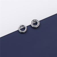 Sterling Silver Clasp Findings, 925 Sterling Silver, Donut, DIY 8mm, 1.7mm, Inner Approx 4.7mm 