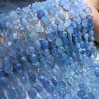 Аквамарин бисер, аквамарин, DIY, голубой, 9mm, длина:38 см, продается Strand