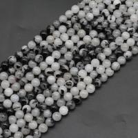 Rutilated Quartz Beads, Round, DIY, mixed colors cm 