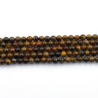 Tiger Eye Beads, Round, DIY, mixed colors cm 