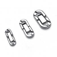 Stainless Steel Fold over Clasp, 304 Stainless Steel, DIY original color 